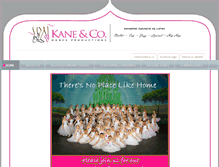 Tablet Screenshot of kanecodance.com